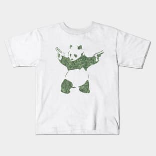 Banksy Destroy Racism Be Like A Panda by US dollar Kids T-Shirt